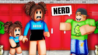 Confronting BABY BROOKS BULLY In Roblox Brookhaven [upl. by Esther]