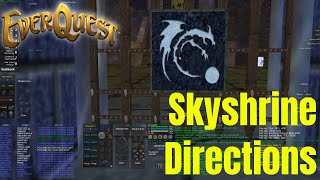 Project 1999 Guide through Skyshrine Not EverQuest Live [upl. by Odlanar159]