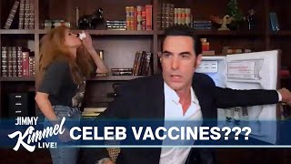 Sacha Baron Cohen MIGHT Be Selling Vaccines to Celebrities [upl. by Ger]