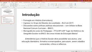 SLIDE PARA APRESENTAÇÃO DE TCC NA PRÁTICA [upl. by Ronal201]