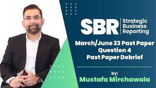 SBR MarchJune 23 Past Paper  Question 4  Past Paper Debrief  Mustafa Mirchawala [upl. by Kreager]