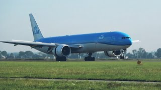 HEAVY AIRCRAFT LANDINGS  Amsterdam Schiphol Airport Plane Spotting [upl. by Bonneau90]