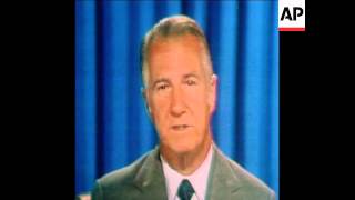 SYND 161073 SPIRO AGNEW EXPLAINS HIS RESIGNATION [upl. by Lammaj]