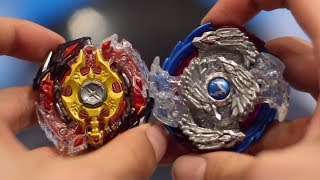 Legend Spriggan vs Nightmare Longinus ft 1234beyblade EPIC LEFT VS RIGHT BATTLE [upl. by Aro]