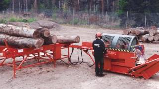 Hakki Pilke 43 Pro Easy 43  Worlds most advanced firewood processor [upl. by Auqinet]