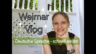 Weimar Vlog  B1B2  Goethe und Schiller [upl. by Lenor]