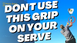 Dont Serve With The Wrong Grip In Tennis  How To Switch To The Right Grip [upl. by Lashonda]