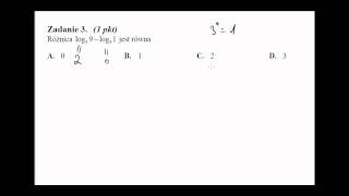 Logarytmy zadania maturalne logarytm dziesiętny logarytm naturalny działania na logarytmach [upl. by Eedolem448]
