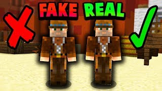 FAKE NPC TROLL Minecraft Murder Mystery Trolling [upl. by Notsle]