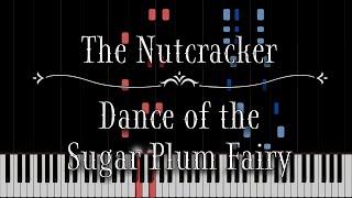 The Nutcracker  Dance of the Sugar Plum Fairy Tchaikovsky Piano Tutorial [upl. by Lucina235]