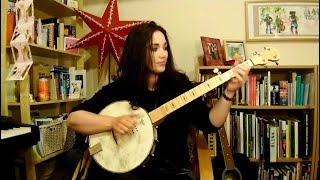 Banjo lesson 7  Cripple Creek Beginners tutorial  frailing  clawhammer banjo [upl. by Finny]