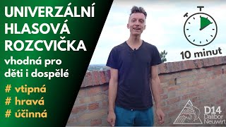 Univerzální hlasová rozcvička Dalibora Neuwirta pro děti muzikanty před školením proti nervozitě [upl. by Moraj28]