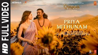 Full Video Priya Mithunam Song  Adipurush  Prabhas  Ajay AtulRamajogayya S  Om Raut [upl. by Pinckney840]