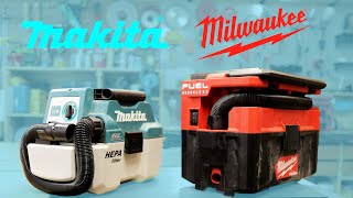 Is the New Milwaukee M18 Fuel Packout Vacuum Better than the 18V Makita [upl. by Ahsenik665]