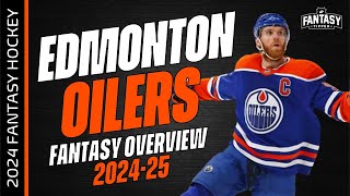 202425 Fantasy Hockey  Edmonton Oilers Overview  Fantasy Hockey Advice [upl. by Davison]