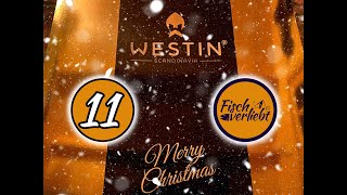 Westin fishing Adventskalender 2021 Tür 11 hat der Praktikant gepackt [upl. by Wardieu]