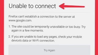 How To Fix Firefox Unable To Connect Problem Solve [upl. by Sac]