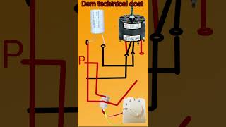 Cooler capacitor or regulator ke connection Kaise kiye Jaate Hain electrical shortvideo trending [upl. by Dinesh791]