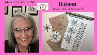 Tangle Art Lesson Ratoon Pattern 380 [upl. by Ran99]