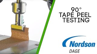 Nordson DAGE 90° Tape Peel Testing [upl. by Mandelbaum]