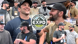 Asking Stupid Questions at the Utah Hunt Expo 2024 [upl. by Thomey]