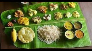 Onam Special SadhyaLunch recipe6 kerala special curries sweet and onam events footage [upl. by Antoinetta581]