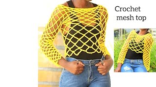 Crochet top tutorial [upl. by Sonstrom403]