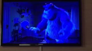 Monsters inc sullys scare demonstration [upl. by Neirol]