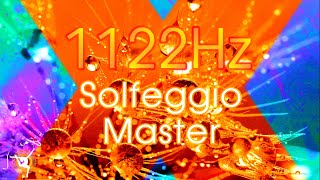 1122 Hz Solfeggio Frequency  Master Solfeggio Angelic Meditation Music  Angel Number [upl. by Ahsercel]