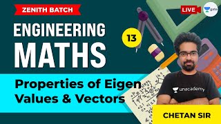 Properties of Eigen Values and Vectors  Lec 13  Engineering Maths  GATEESE Civil Engineering [upl. by Patience510]