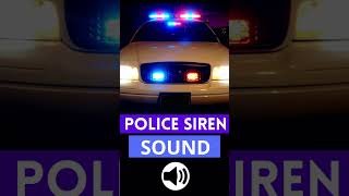 police siren sound [upl. by Cicely]