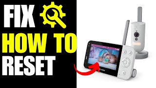 How To Reset Philips Avent Baby Monitor [upl. by Sinnal]