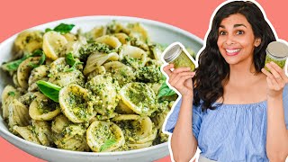 MUSTTRY VEGAN PESTO  pesto 3 ways [upl. by Nevag792]