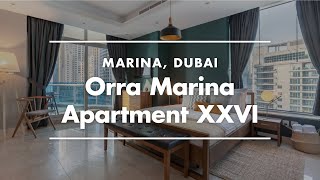 Apartment Tour in Dubai  Orra Marina Furnished Apartment in Marina Dubai [upl. by Row]