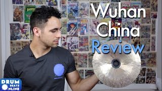 12quot Wuhan China  Cymbal Review [upl. by Dareen35]