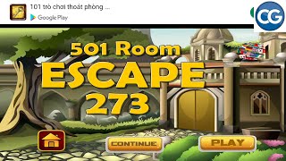 Walkthrough Classic Door Escape level 273  501 Room escape 273  Complete Game [upl. by Tolkan]