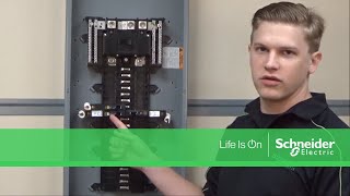 Differentiating GFI CAFI amp Dual Function QO™ amp Homeline™ Breakers  Schneider Electric Support [upl. by Haraz839]