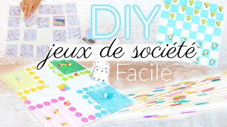 DIY  JEUX DE SOCIÉTÉ FACILES [upl. by Sandie]