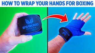 How to wrap your hands for boxing amp MMA [upl. by Dore181]