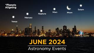 Dont Miss These Space Events in June 2024  Planet Parade  Lunar Occultation of Saturn [upl. by Brittain]