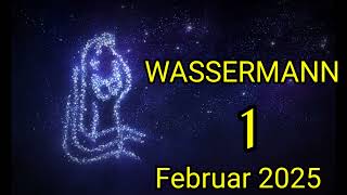 Horoskop heute Wassermann Samstag 1 Februar 2025 [upl. by Ailasor]