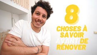 8 choses à savoir avant de rénover [upl. by Ettena476]