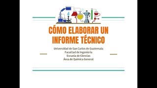 Cómo Elaborar un Informe Técnico – Tutorial [upl. by Navonoj]