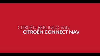 Citroën Berlingo Van  Citroën Connect Nav [upl. by Morten]