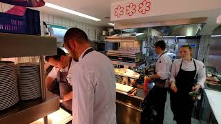 Busy Kitchen at 3 Michelin Star restaurant Atelier Munich  Germany [upl. by Rector70]