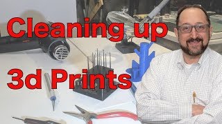 How to Clean Up 3d Prints [upl. by Teeter624]