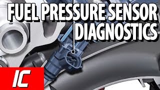 Fuel Pressure Sensor Diagnostics  Tech Minute [upl. by Maggy]