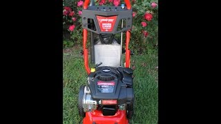 3000 PSI Troy Bilt pressure washer [upl. by Darbee]