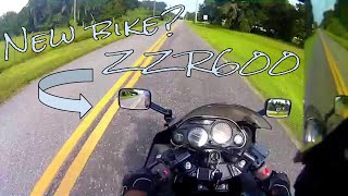 First time riding a 2003 Kawasaki ZZR600 [upl. by Ressler]