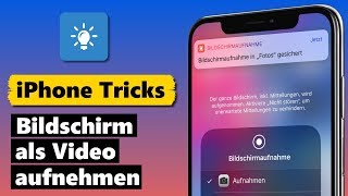 iPhone Bildschirmaufnahme als Video [upl. by Nuj]